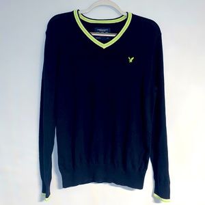 Black Neon Long Sleeve Shirt American Eagle Men’s Large